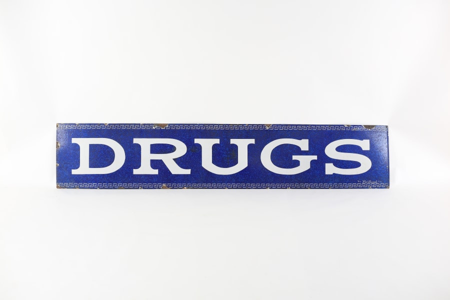 1920s Drugs SSP, Original 96x19 at Harrisburg Road Art 2018 as K89