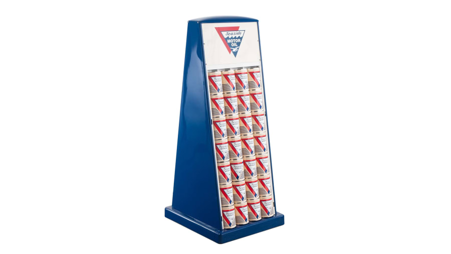 Seaside Motor Oil Display Rack for Sale at Auction Mecum Auctions