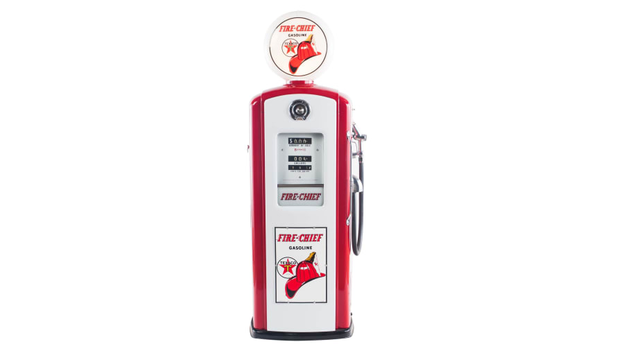 Restored 1948 Bennett 766 Gas Pump For Sale At Auction - Mecum
