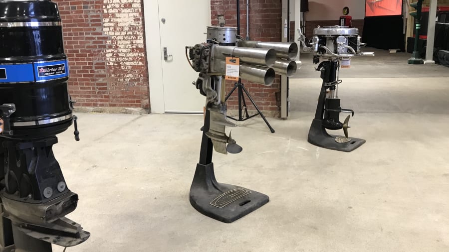 John Toperhanian F Class Racing Outboard Boat Motor Includes Mercury