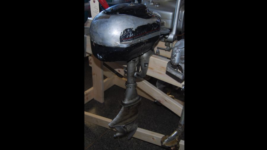 Martin 75 Outboard Boat Motor at Indy Road Art 2018 as J149 Mecum