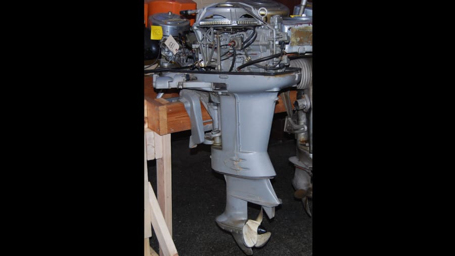 Evinrude Outboard Boat Motor at Indy Road Art 2018 as J227 Mecum Auctions