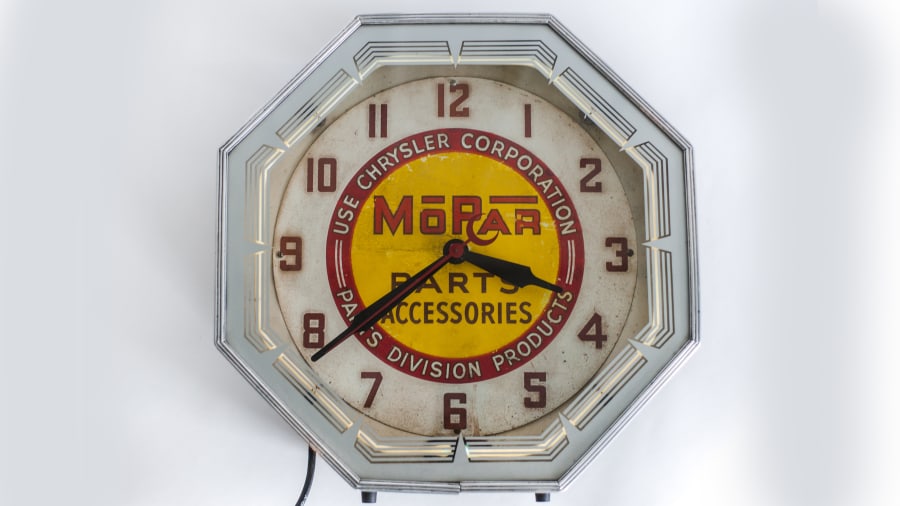 Mopar Neon Clock for Sale at Auction Mecum Auctions