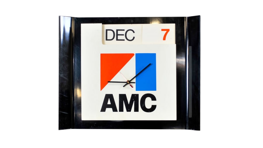 AMC Clock 21x17x2 at Indy Road Art 2019 as K234 Mecum Auctions