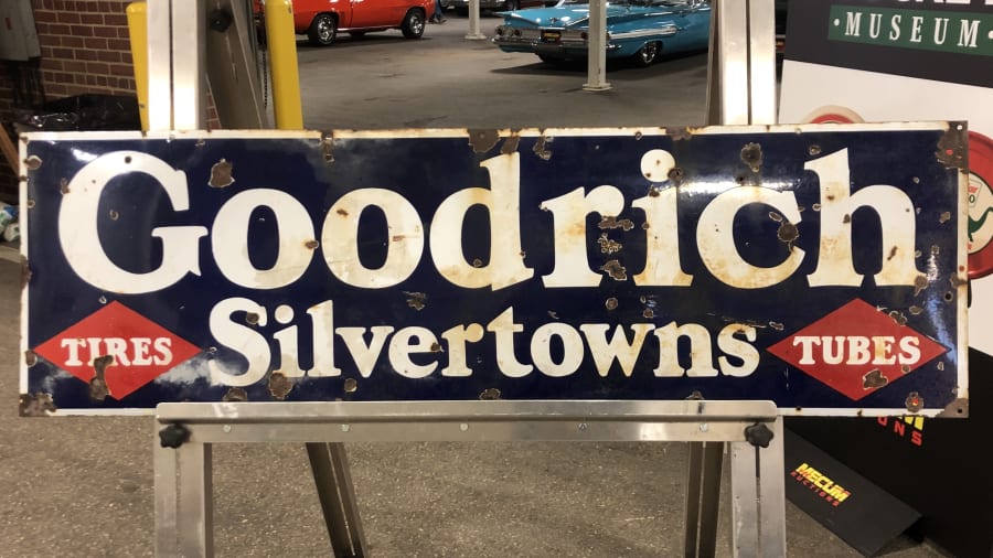 Goodrich SingleSided Porcelain at Indy Road Art 2019 as J185.1 Mecum