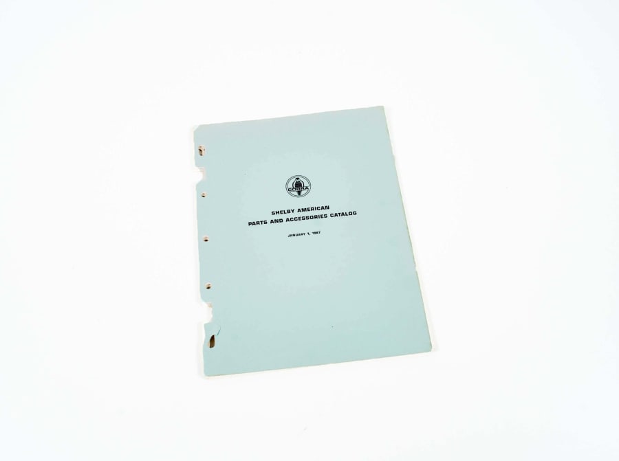 1967 Shelby American Parts And Accessories Catalog at Indy Road Art