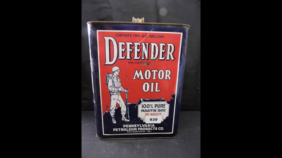 Defender Motor Oil for Sale at Auction - Mecum Auctions