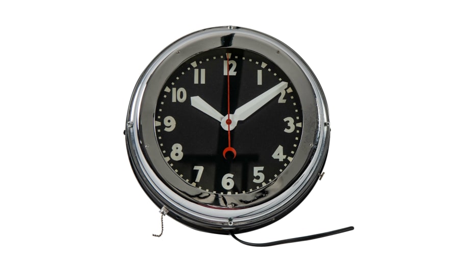 LightUp Neon Clock at Indy Road Art 2022 asB98 Mecum Auctions