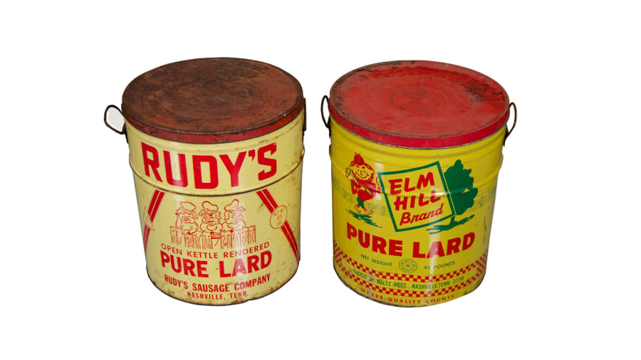 Elm Hill and Rudy's Lard Cans for Sale at Auction Mecum Auctions