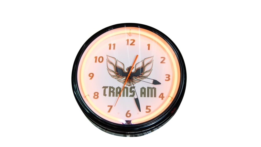 Trans Am Neon Clock for Sale at Auction Mecum Auctions