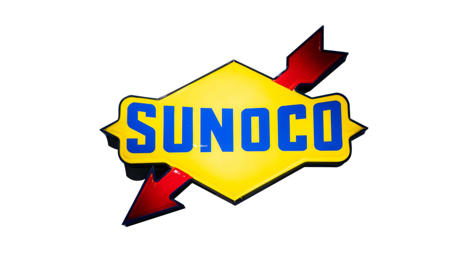 SUNOCO Single-Sided Plastic Light for sale at Indy Road Art 2022 as ...