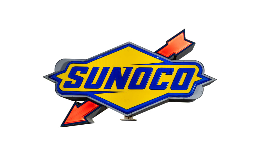 SUNOCO Double-Sided Plastic Light-Up Sign for Sale at Auction - Mecum ...