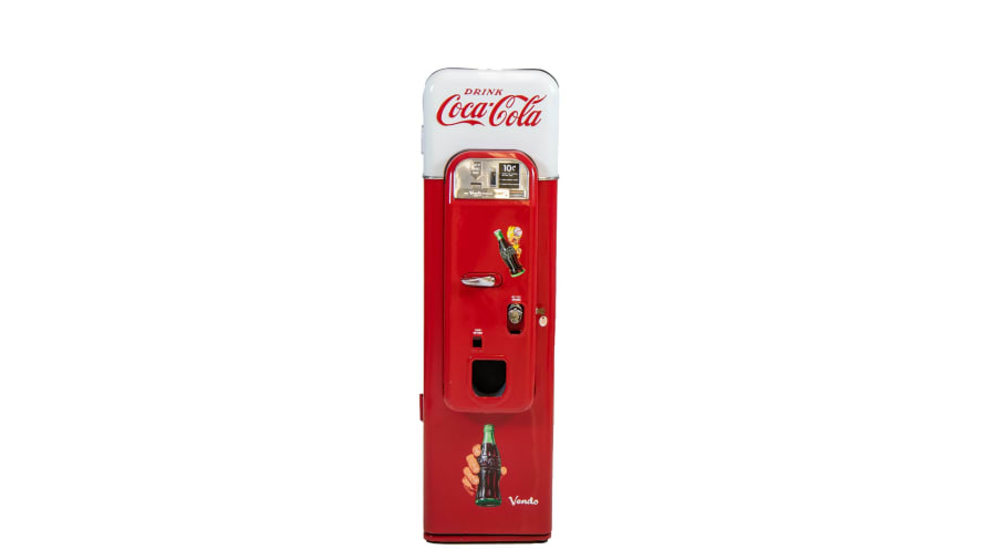 CocaCola Vendo CoinOperated Vending Machine for Sale at Auction
