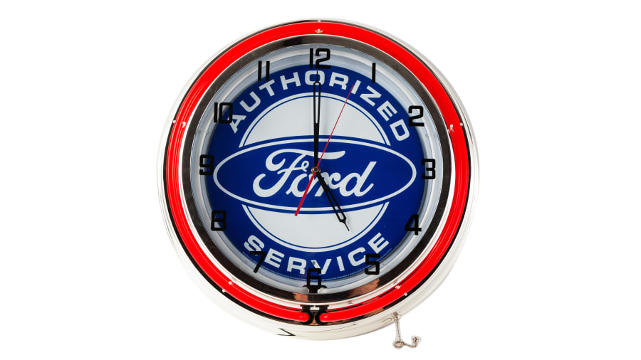 Ford Neon Clock for Sale at Auction Mecum Auctions