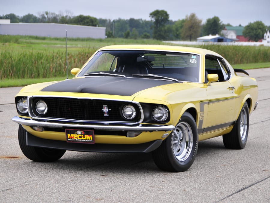 1969 Ford Mustang Boss 302 Fastback for Sale at Auction - Mecum Auctions