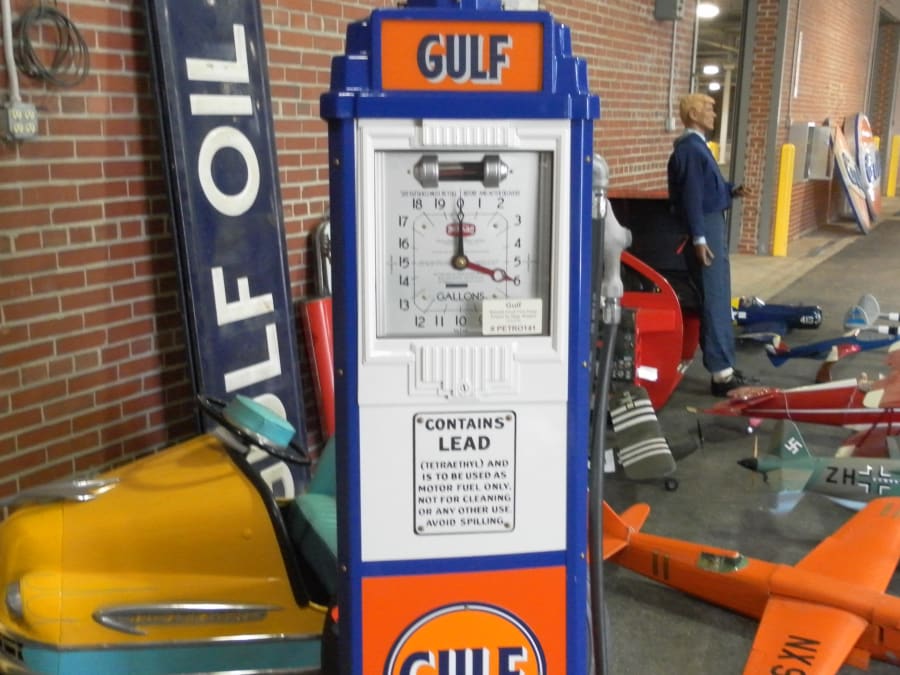 Clock Face Gas Pump for Sale at Auction Mecum Auctions
