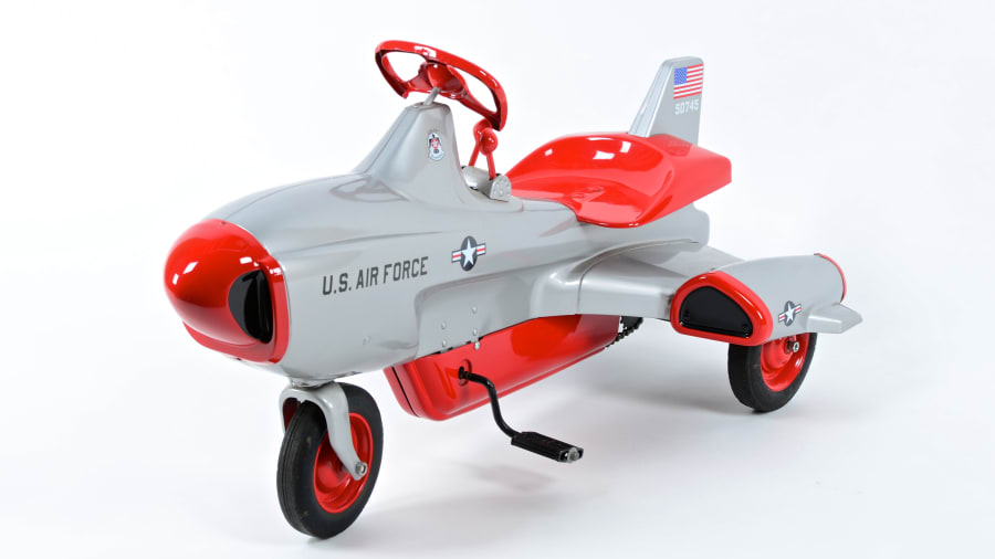 1950s Murray U.s. Air Force Pedal Jet Restored at Indy 2016 as H58