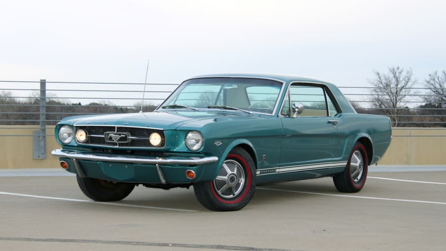 Ford Mustang Coupe 1965 Turquoise Metallic