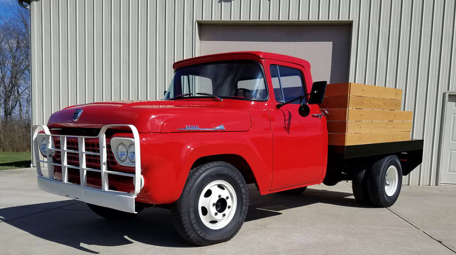 1958 Ford Stake Bed Pickup for Sale at Auction Mecum Auctions
