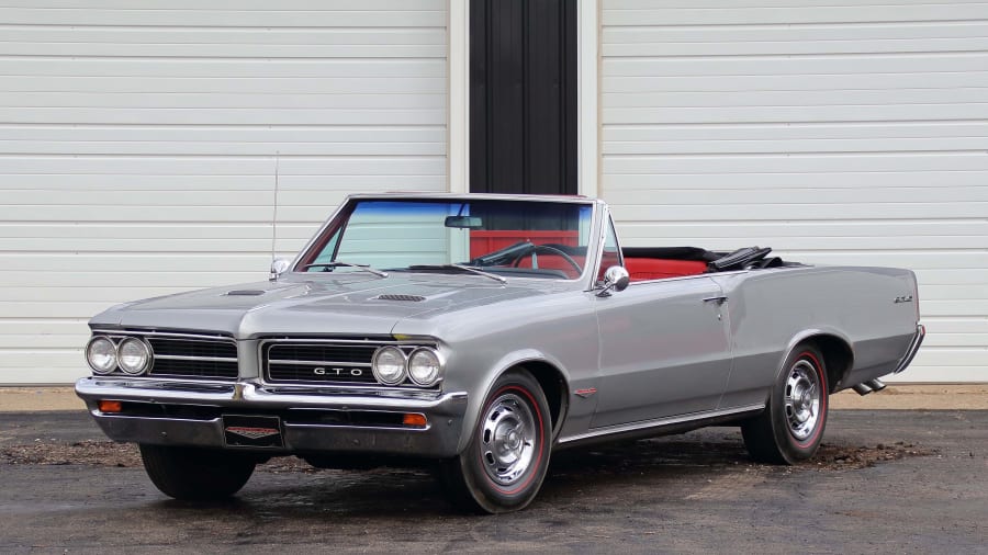 1964 Pontiac Gto Convertible For Sale At Auction Mecum Auctions