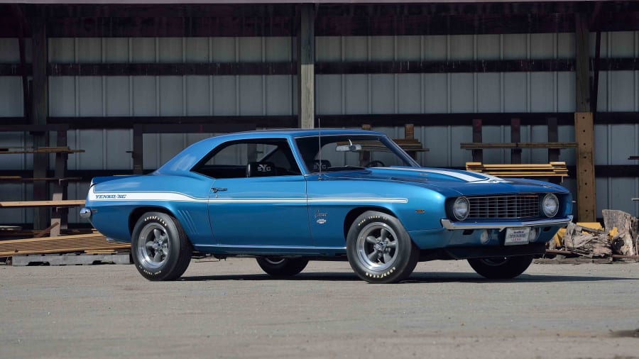 1969 Chevrolet Yenko Camaro at Indy 2017 as F124 - Mecum Auctions