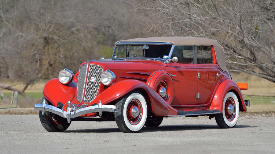 1934 Auburn 850Y Phaeton for sale at Indy 2018 as S134 - Mecum Auctions
