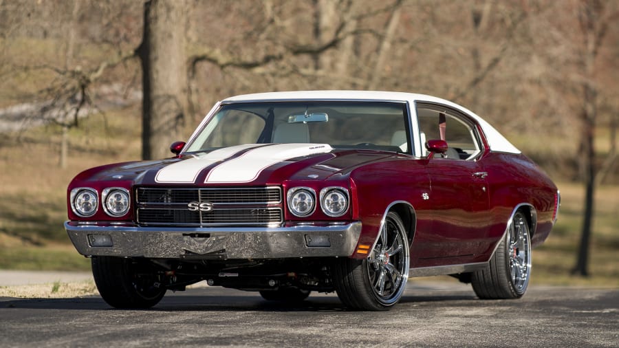 Chevrolet Chevelle SS 1970 РЎ РґРµРІСѓС€РєРѕР№