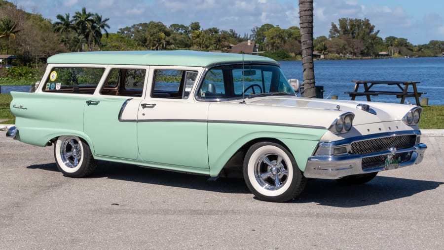 1958 Ford Country Sedan Ranch Wagon for Sale at Auction Mecum Auctions