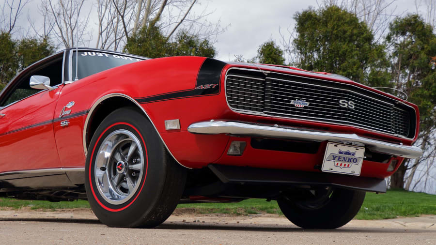 Exact Detail 1/18 – Yenko RS/SS 427 Camaro 1968 – Rouge (WCC207SC)