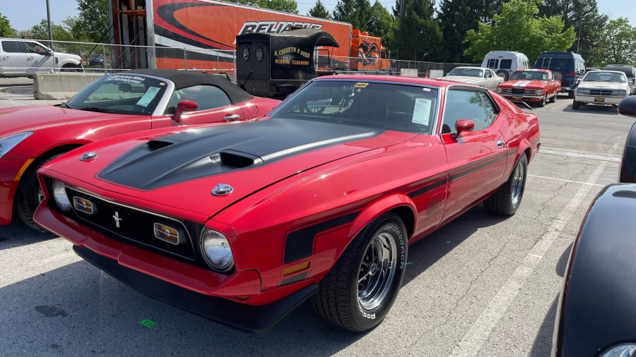 1971 Ford Mustang Mach 1 Fastback at Indy 2022 as K68 - Mecum Auctions