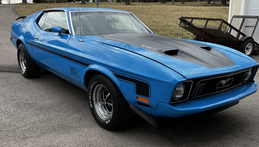 1973 Ford Mustang Mach 1 Fastback for sale at Indy 2022 as K187 - Mecum ...