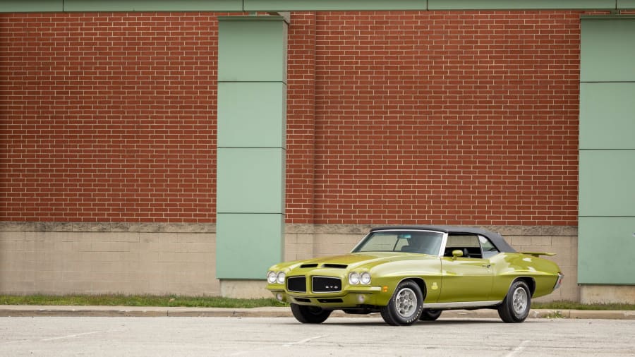1971 Pontiac GTO Judge Convertible For Sale At Auction 1971 Pontiac GTO Judge Convertible For Sale At Auction