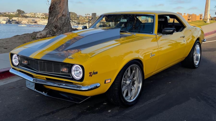 camaro 2022 z28 yellow