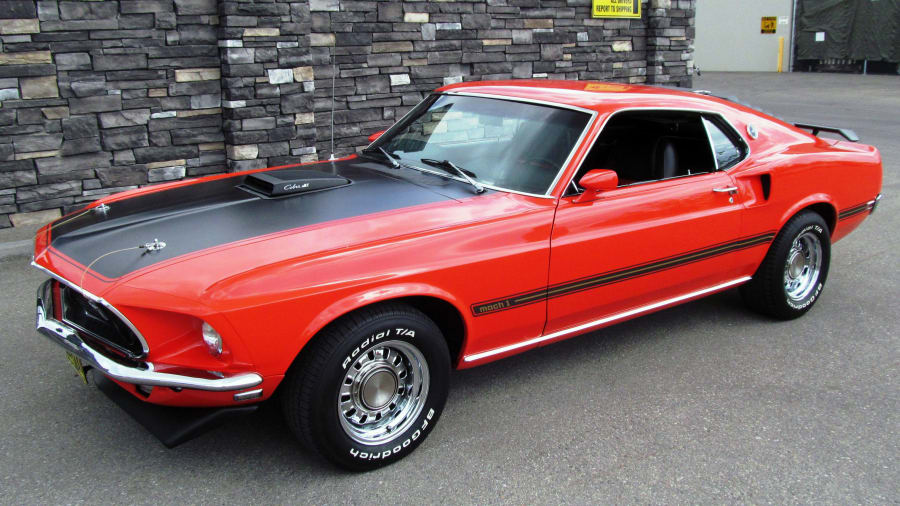 1969 Ford Mustang Mach 1 Fastback at Seattle 2015 as S185.1 - Mecum ...