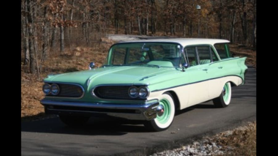 1959 pontiac catalina safari wagon for sale