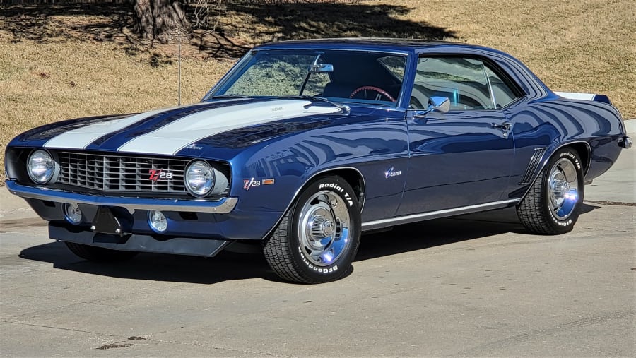 1969 Chevrolet Camaro Z28 at Tulsa 2022 as S125.1 Mecum Auctions
