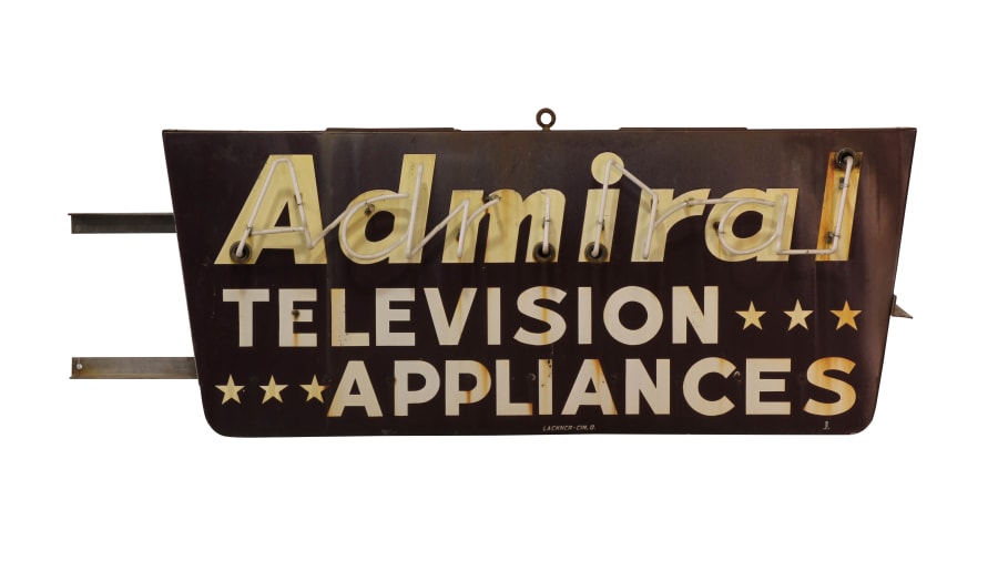 Admiral Television Appliances 72x29x14 for Sale at Auction Mecum Auctions
