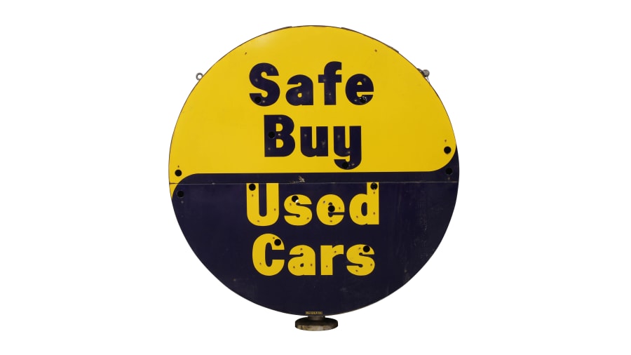 Safe Buy Used Cars 72x72x12 at The Walker Sign Collection 2015 as S4