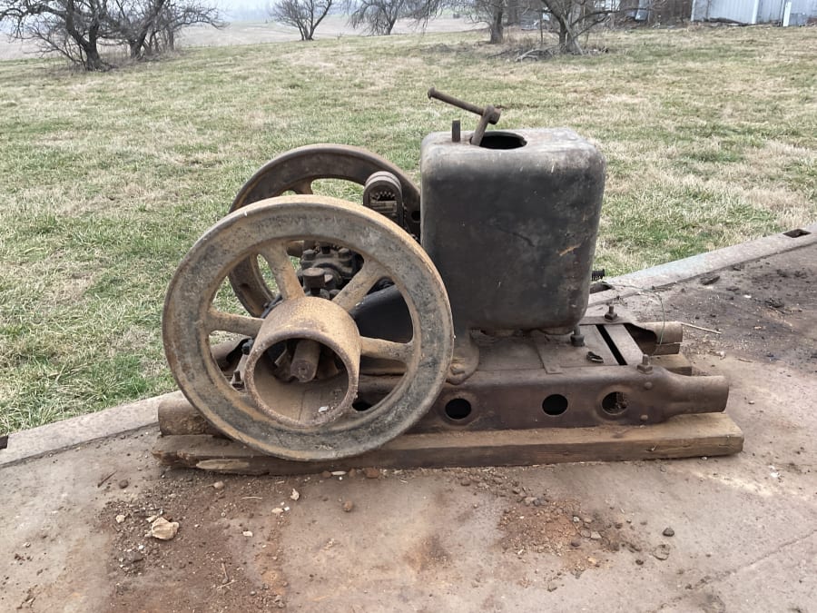 Fairbanks Morse No. 2 Engine at Gone Farmin' Spring Classic 2023 as H8