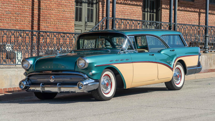 1957 Buick Caballero Wagon at Houston 2023 as S155.1 - Mecum Auctions