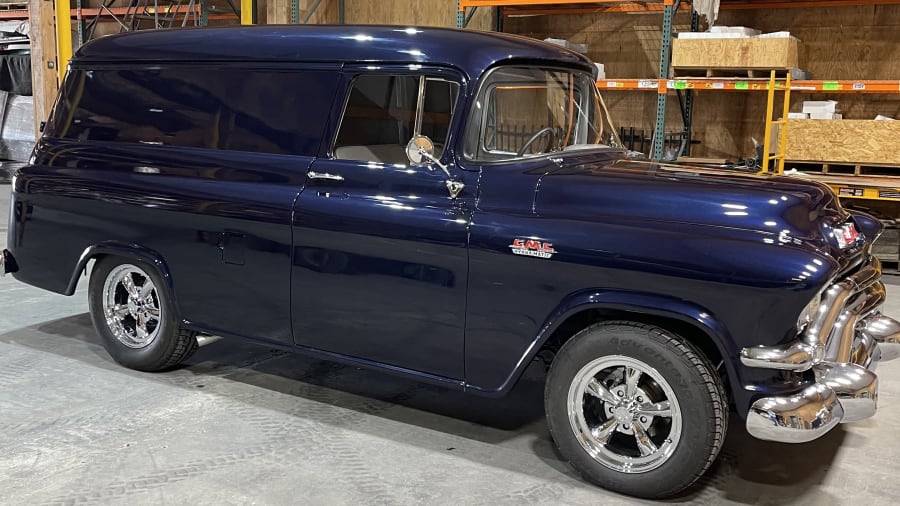1956 GMC Panel Truck At Glendale 2023 As W214 Mecum Auctions 1956-gmc-panel-truck-at-glendale-2023-as-w214-mecum-auctions