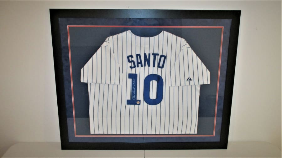 Ron Santo Autographed Cubs Jersey