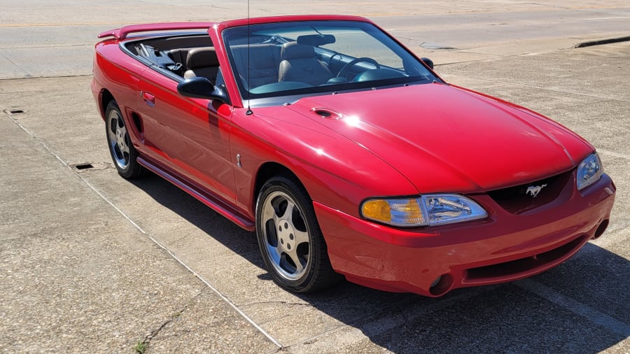 1994 Ford Mustang Svt Cobra Pace Car Edition For Sale At Auction Mecum Auctions 7745