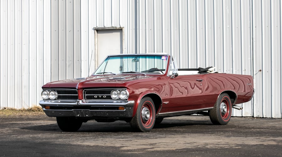 1964 Pontiac Gto Convertible For Sale At Auction Mecum Auctions 