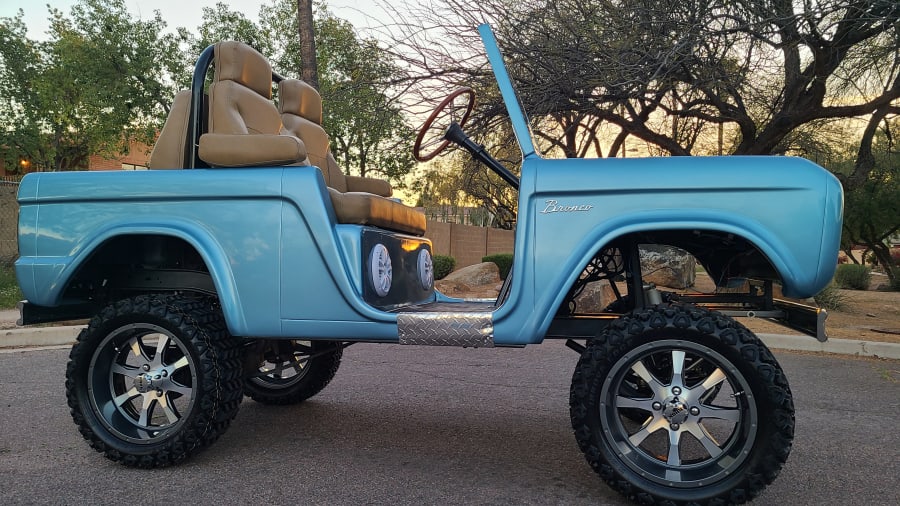 Repocast.com®  Custom Ford Bronco Golf Cart