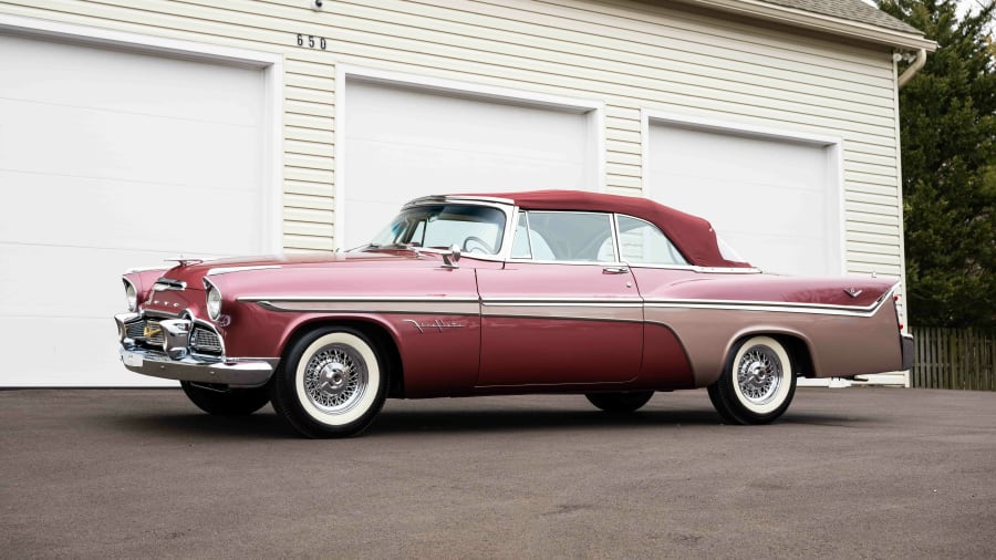 1956 DeSoto Fireflite Convertible at Indy 2023 as T187 Mecum Auctions