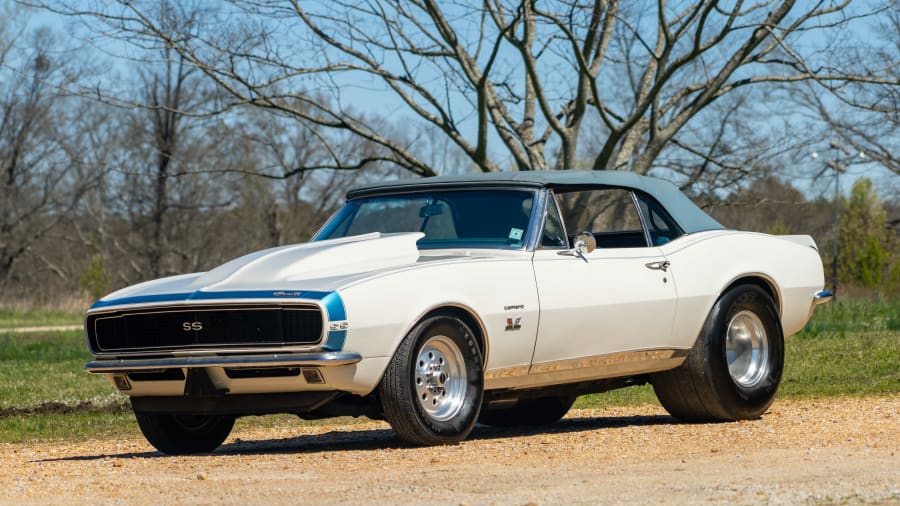 1967 Chevrolet Camaro SS Convertible at Indy 2023 as L45 - Mecum Auctions