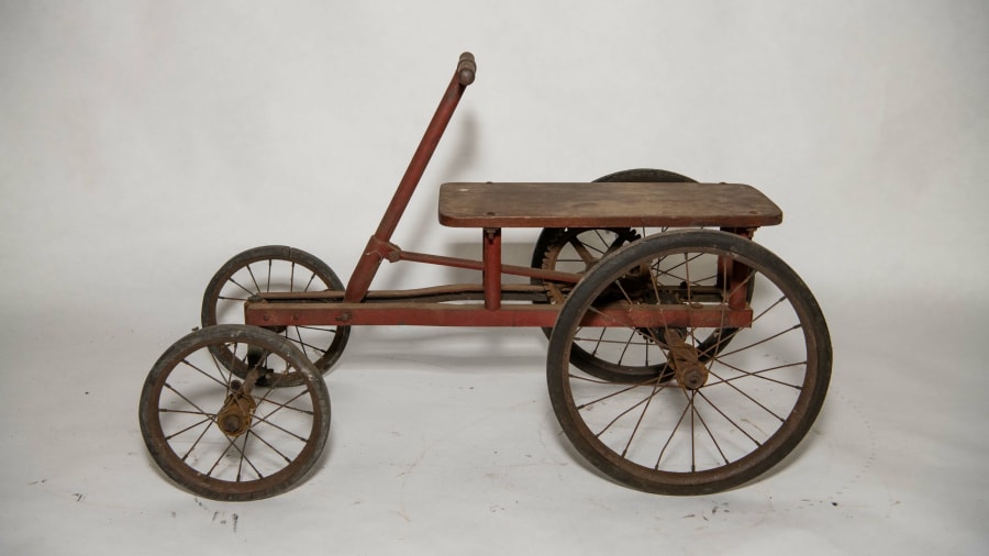 Wooden Irish Mail Push Cart for Sale at Auction Mecum Auctions
