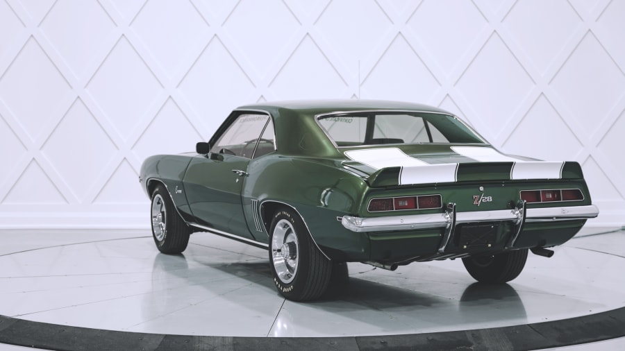 1969 Chevrolet Camaro Z28 at Indy 2023 as S58 - Mecum Auctions