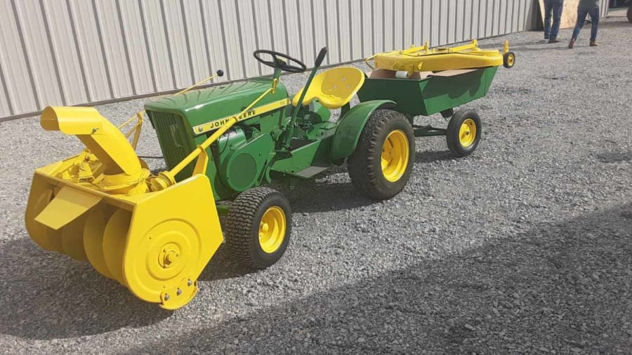 1967 John Deere 112 Lawn Tractor at Gone Farmin' Spring Classic 2023 as